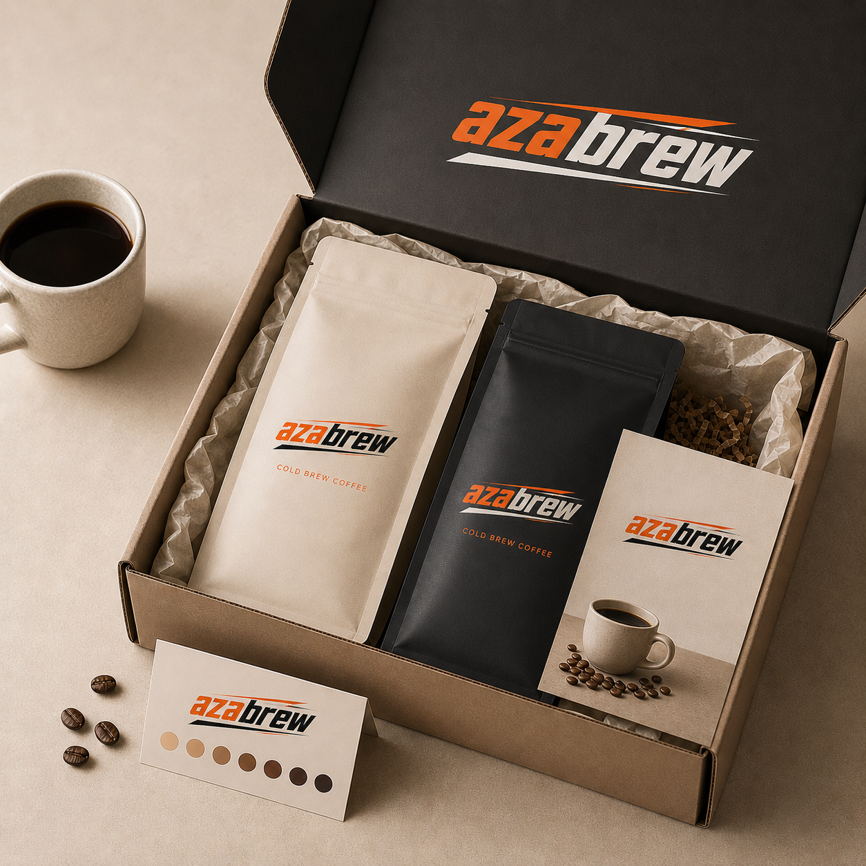 AZABREW monthly coffee subscription box