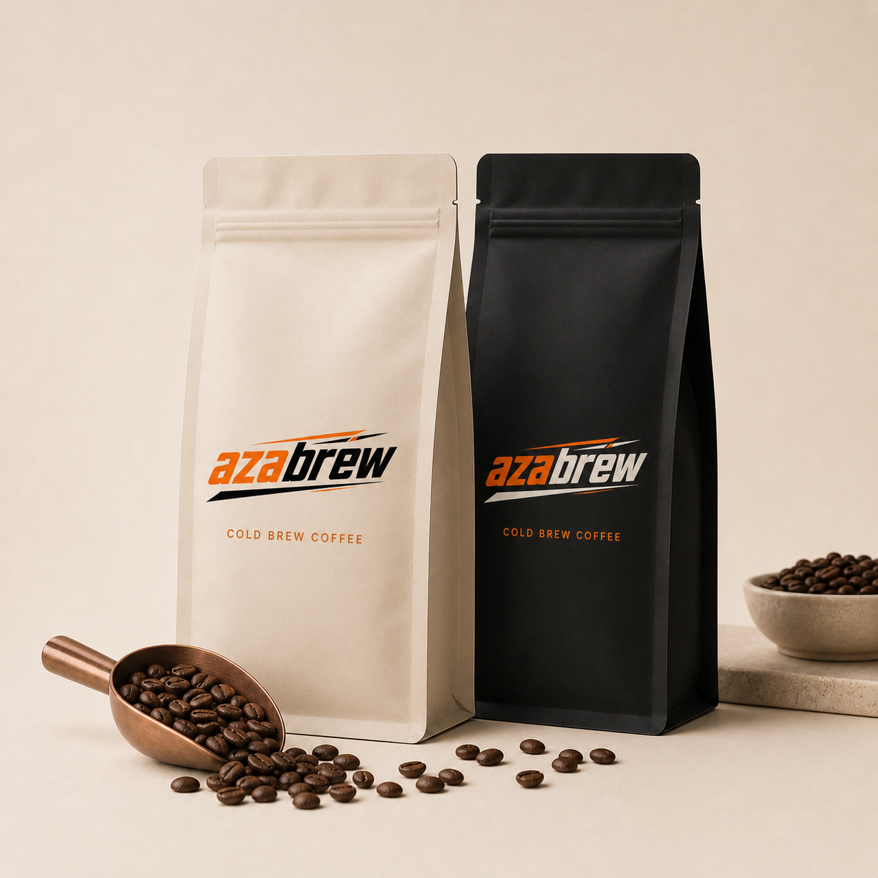 AZABREW whole bean coffee bag